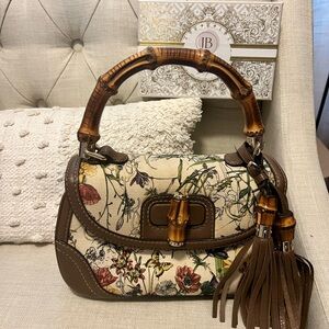 Gucci Bamboo Handle 1947 - highly sought after bag!